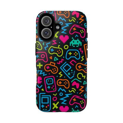 Multicolour 3D Wrap Protective Phone Case with Unique Gaming Design for Men and Women – Stylish Mobile Protection Compatible with iPhone 13, 14, 15 & 16 – All Models Including Pro, Pro Max & Plus