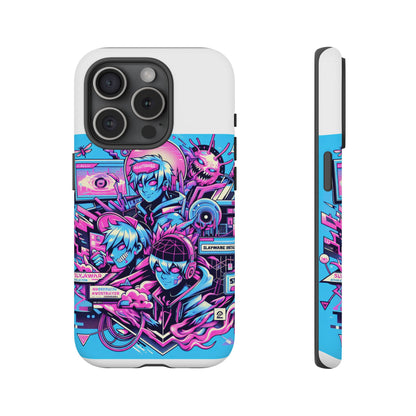 Slayware Installed Protective Phone Case with 3D Wrap Design for Anime and Comic Culture Lovers