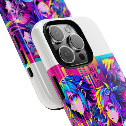 Cap-Free Culture Protective Phone Case with 3D Wrap Design, Durable Silicone Liner, UV Resistant, Ideal Gift for Anime and Comic Fans