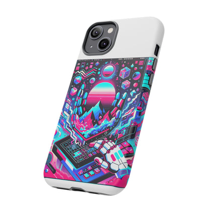 Ratio-Proof Aura Protective Phone Case with 3D Wrap Design, UV Protection, and Shock Absorption for Anime and Comic Culture Fans