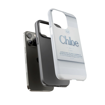 Chloe Blue Phone Case with 3D Wrap Design for iPhone and Android - Shockproof Protective Cover with Vivid Anime and Comic Inspired Artwork for Style and Safety