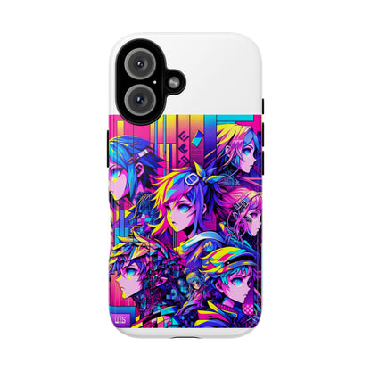 Cap-Free Culture Protective Phone Case with 3D Wrap Design, Durable Silicone Liner, UV Resistant, Ideal Gift for Anime and Comic Fans