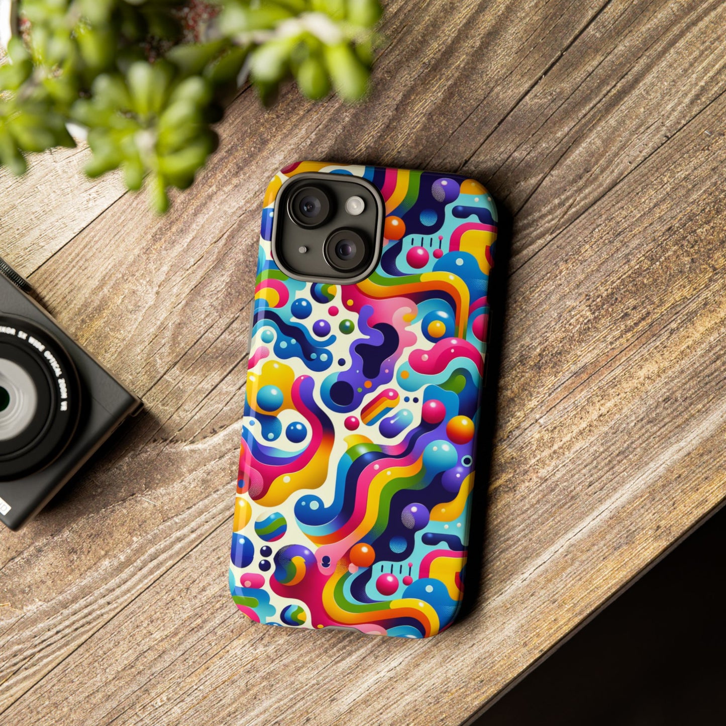 pink pattern image 8 protective phone case for men women stylish shockproof cover