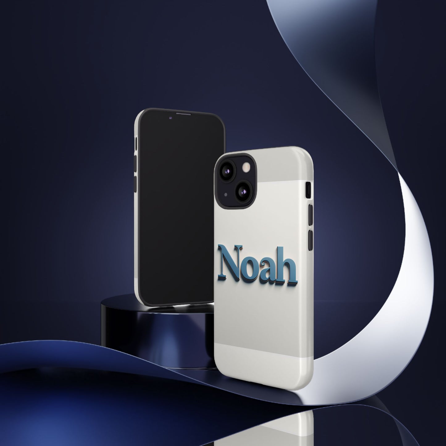 coolname noah blue 3d wrap phone case for men women shockproof protective cover with vibrant anime and comic design