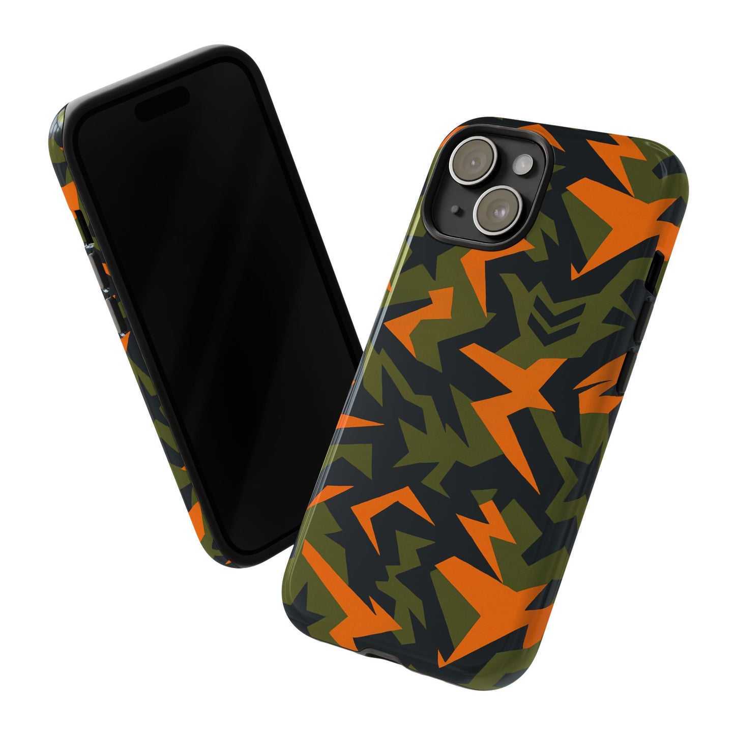 military camouflage 3d wrap protective phone case for bold expression and unique style compatible with iphone 13, 14, 15 & 16 – all models including pro, pro max & plus