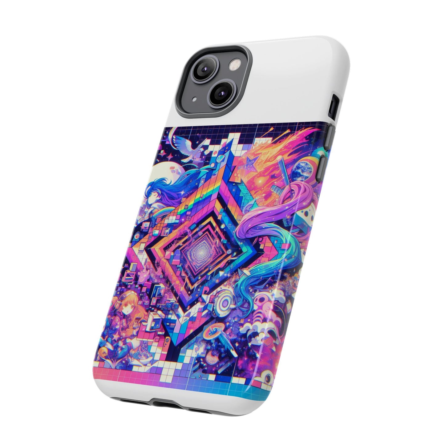 no cap just facts protective phone case for anime lovers