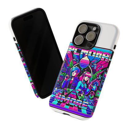 Npc No More 3D Wrap Protective Phone Case for Anime Lovers