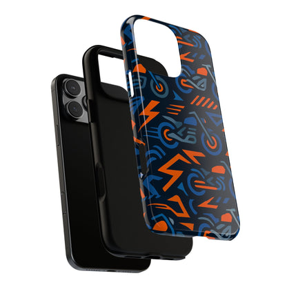 Multicolour 3D Wrap Motorcycle Protective Phone Case – Vibrant Design for Stylish Protection Compatible with iPhone 13, 14, 15 & 16 – all models including Pro, Pro Max & Plus
