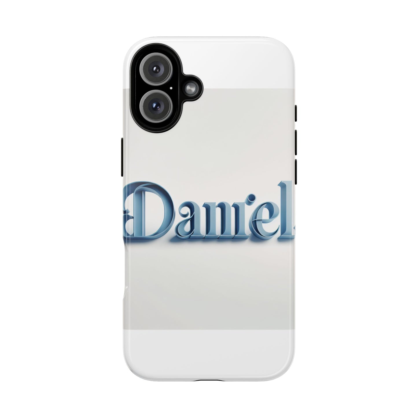vibrant 3d wrap protective phone case in blue lettering stylish design for unique accessory lovers compatible with iphone 13, 14, 15 & 16 – all models including pro, pro max & plus