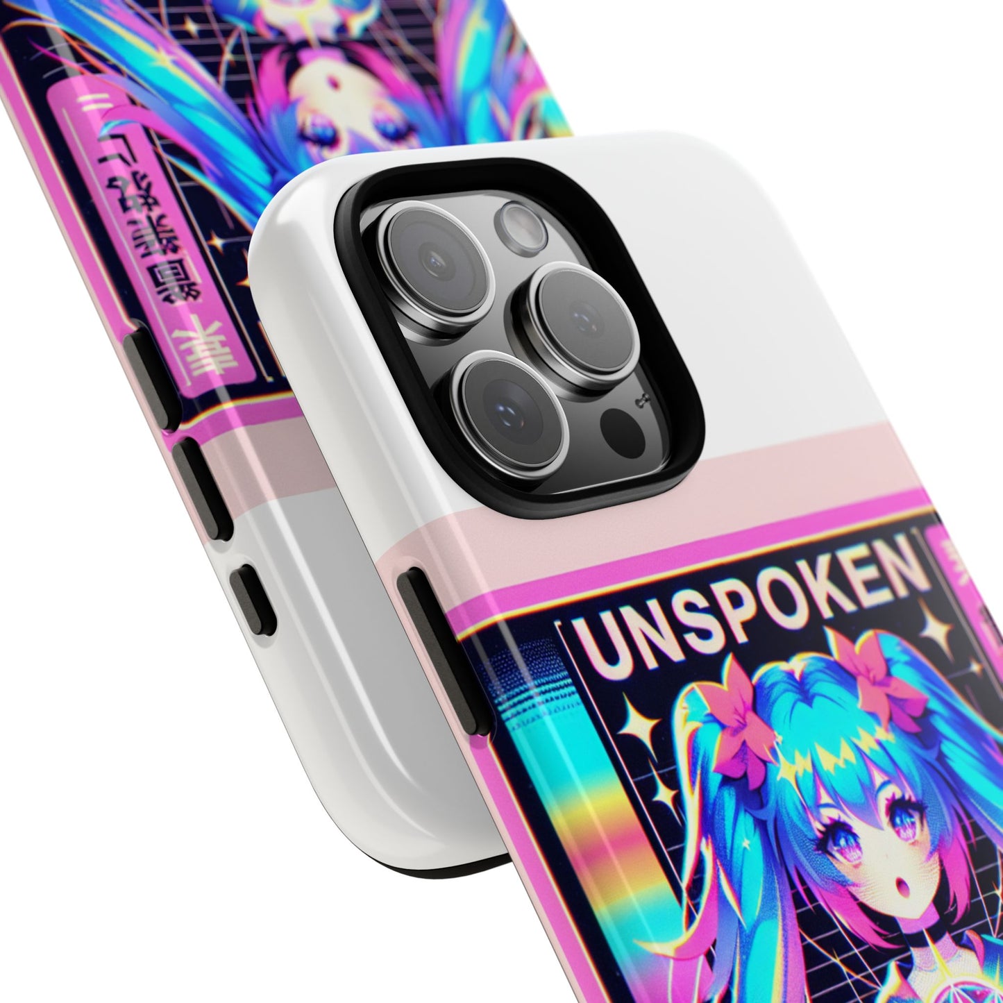unspoken riz masterclass protective phone case, 3d wrap design, durable shock absorption, uv protected, ideal gift for anime and comic fans, glossy or matte finish