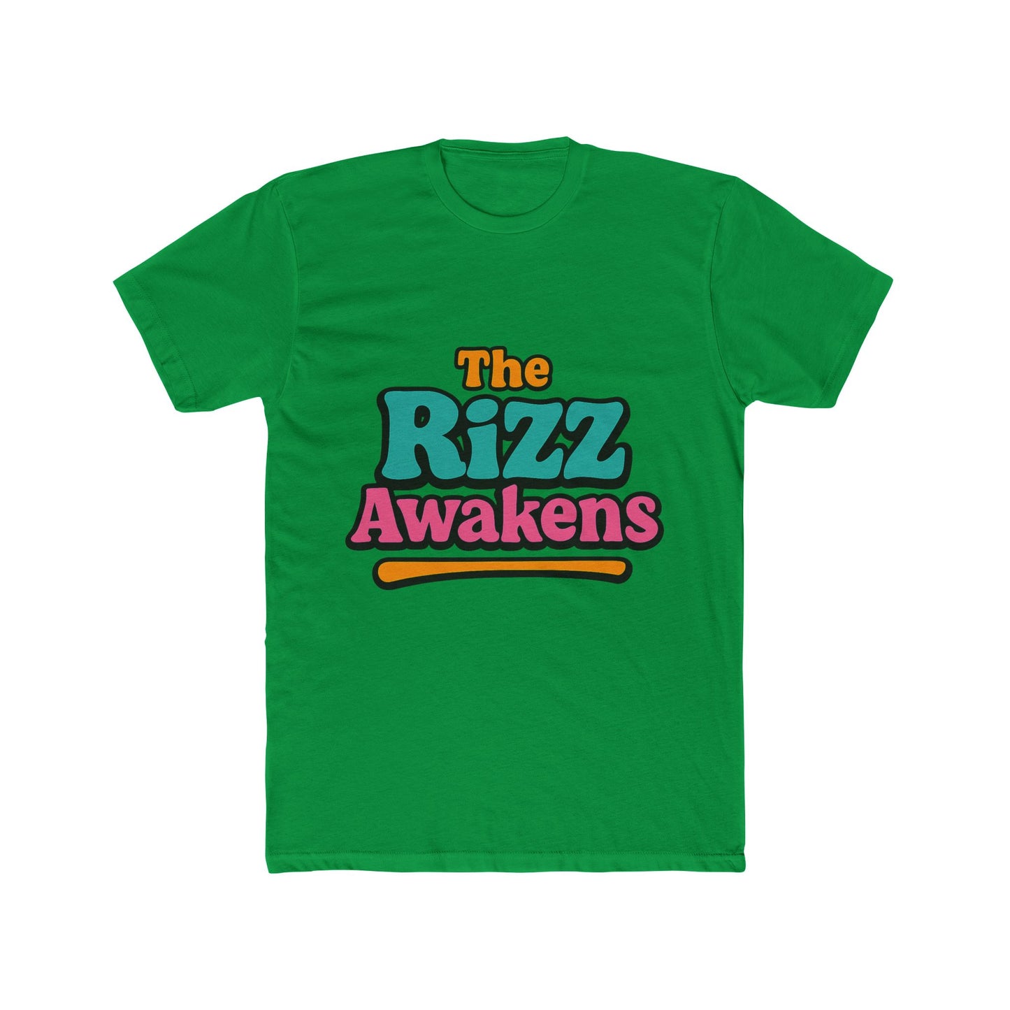the rizz awakens unisex t-shirt – funny meme graphic tee, multicolor design, comfortable casual wear