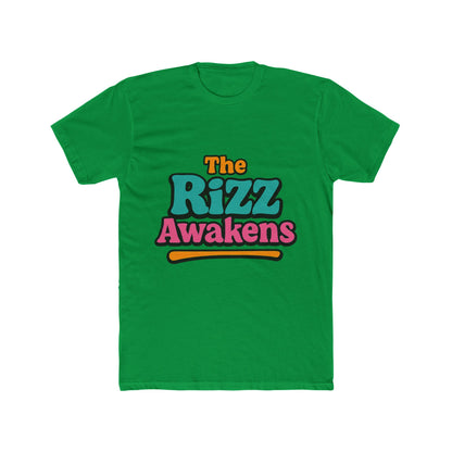 The Rizz Awakens Unisex T-Shirt – Funny Meme Graphic Tee, Multicolor Design, Comfortable Casual Wear