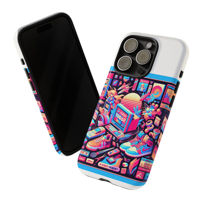 W Skibidi Frequency 3D Wrap Protective Phone Case for Anime Lovers, Durable TPU Silicone, Shock Absorbing, UV Protected, Glossy or Matte Finish, Unique Gift Idea