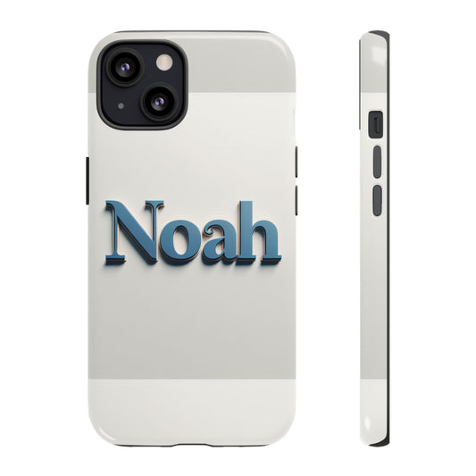 Coolname Noah Blue 3D Wrap Phone Case for Men Women Shockproof Protective Cover with Vibrant Anime and Comic Design
