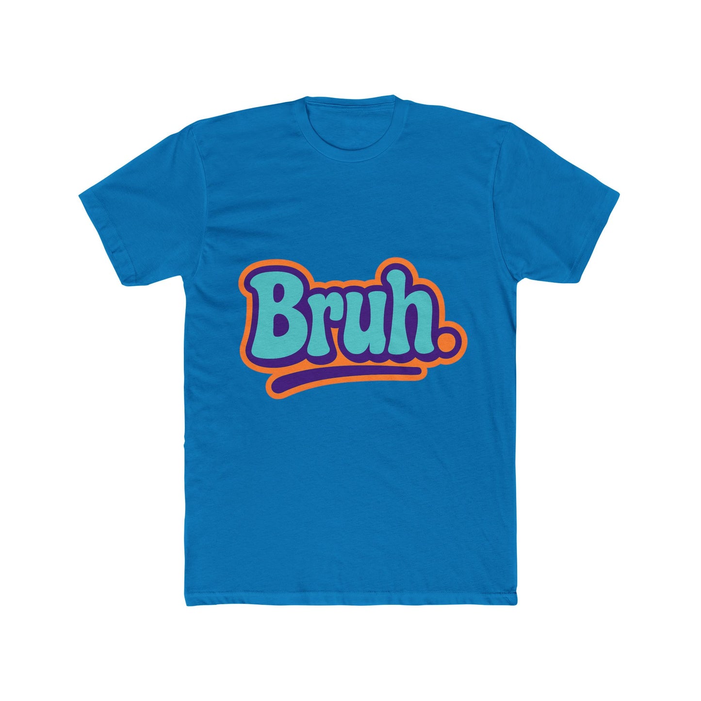 funny bruh meme multicolor unisex t-shirt - humorous graphic tee for men women - soft, stylish novelty t-shirt