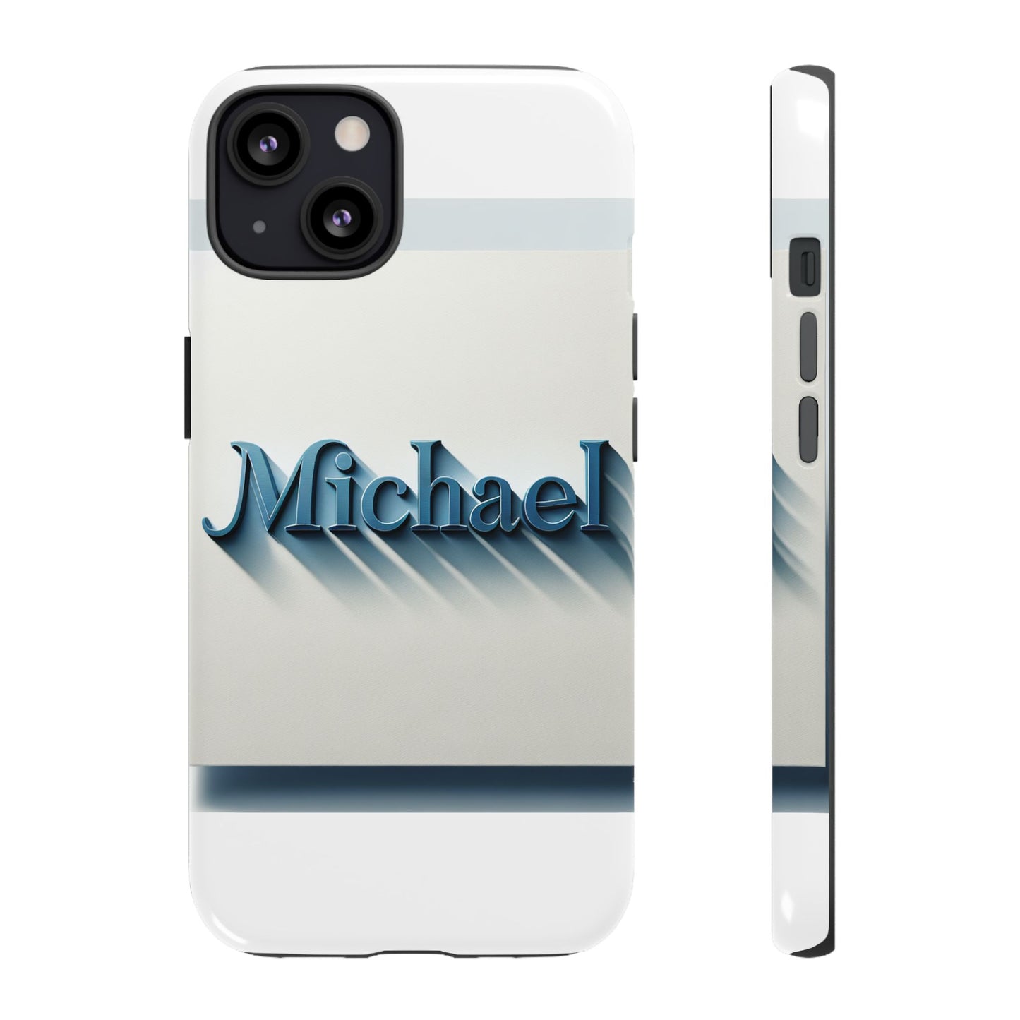 3d textured protective phone case in blue and white, stylish accessory for creative individuals, compatible with iphone 13, 14, 15 & 16 – all models including pro, pro max & plus