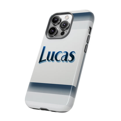 Coolname Lucas Blue 3D Wrap Protective Phone Case for Smartphones with Vibrant Anime and Comic Art Design Shockproof and UV Protected Durable TPU Cover