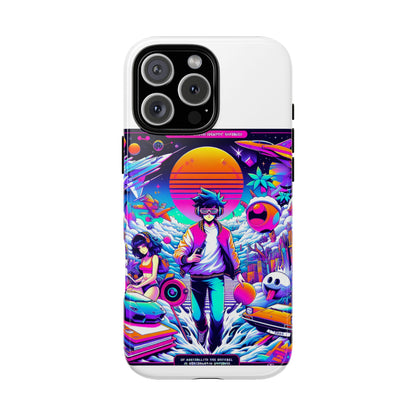 Skibidiverse Traveller Protective Phone Case with 3D Wrap Design, Durable UV Protection, Shock Absorption for Anime and Comic Culture Fans