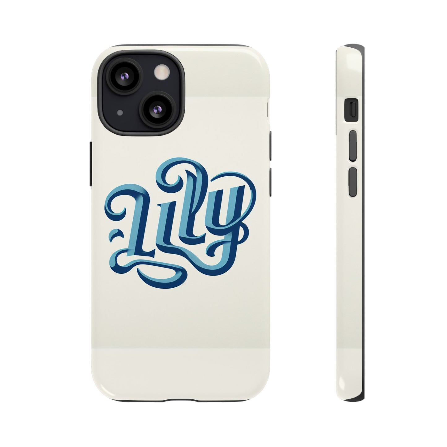 name lily blue 3d wrap phone case for kids and teens shockproof durable tpu protective cover with vivid anime and comic art design