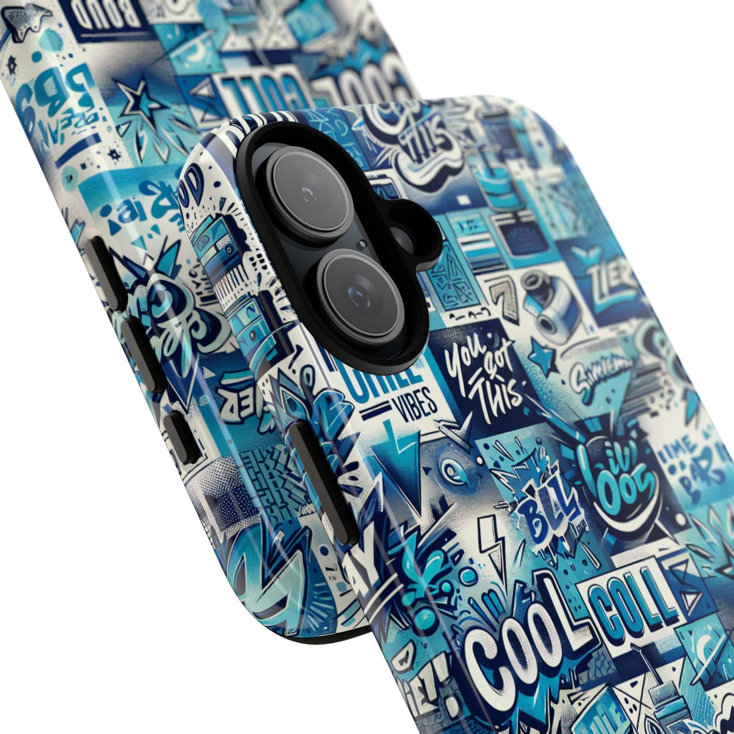 blue pattern image 16 phone case for smartphones with 3d wrap design shock absorption and uv protection stylish anime and comic inspired protective cover