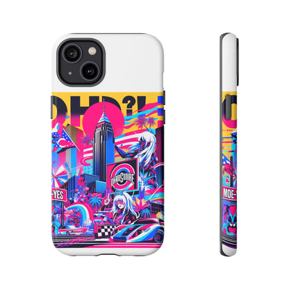 Ohio More Like Oh-Yes Protective Phone Case for Smartphones, 3D Wrap Design, UV Protected, Shock Absorbing, Ideal Gift for Anime and Comic Lovers