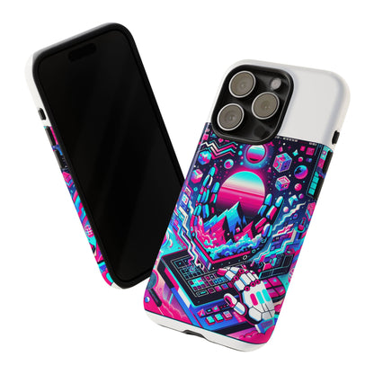 Ratio-Proof Aura Protective Phone Case with 3D Wrap Design, UV Protection, and Shock Absorption for Anime and Comic Culture Fans