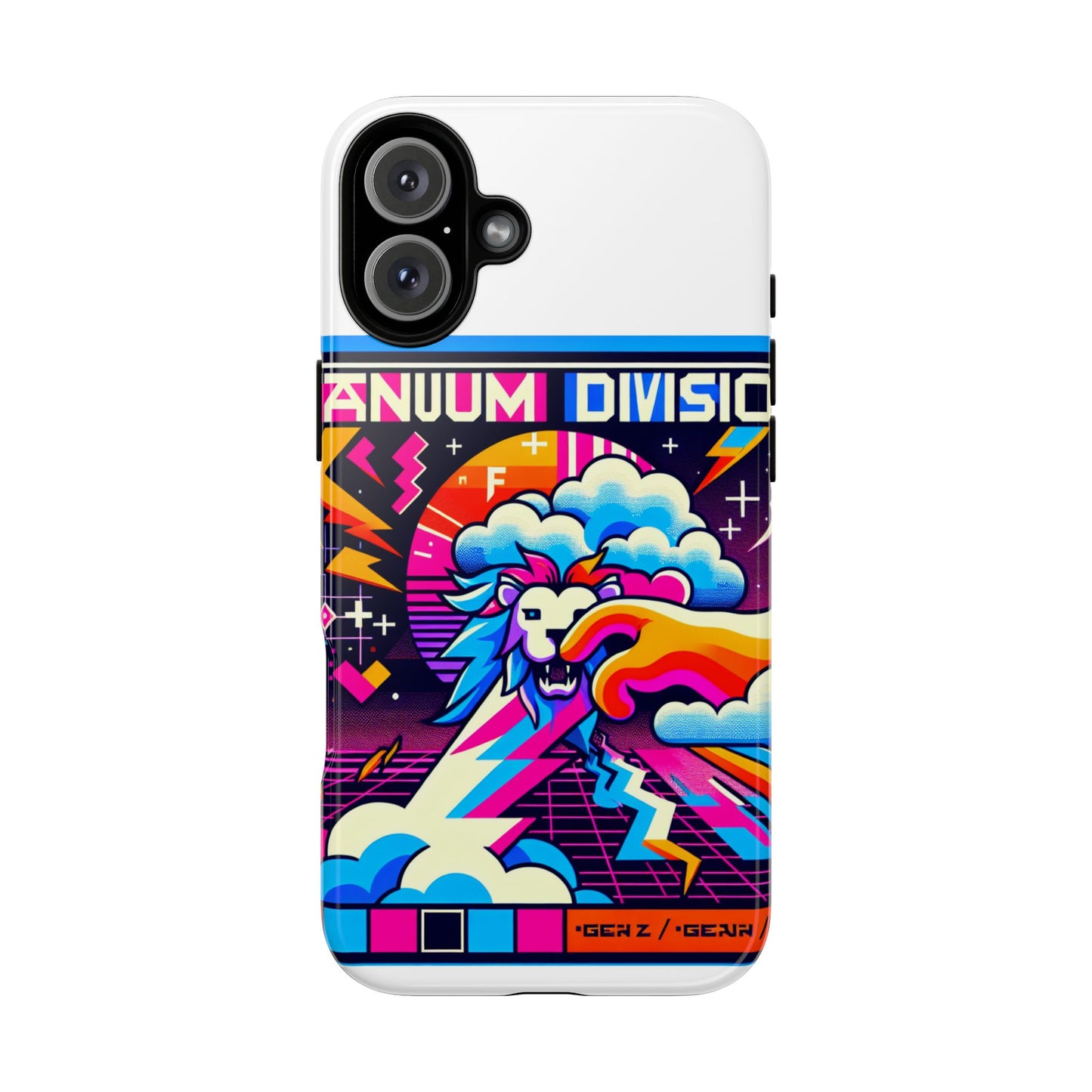 fanum irs division protective phone case with 3d wrap design, uv protected, durable shock absorption, ideal gift for anime and comic culture fans