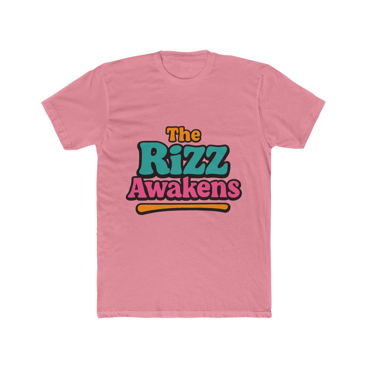the rizz awakens unisex t-shirt – funny meme graphic tee, multicolor design, comfortable casual wear