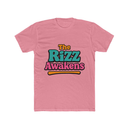 The Rizz Awakens Unisex T-Shirt – Funny Meme Graphic Tee, Multicolor Design, Comfortable Casual Wear