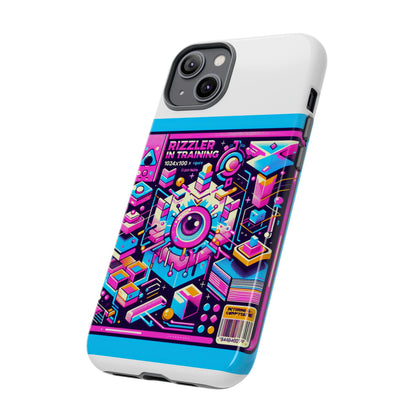 Rizzler In Training 3D Wrap Protective Phone Case for Anime Lovers