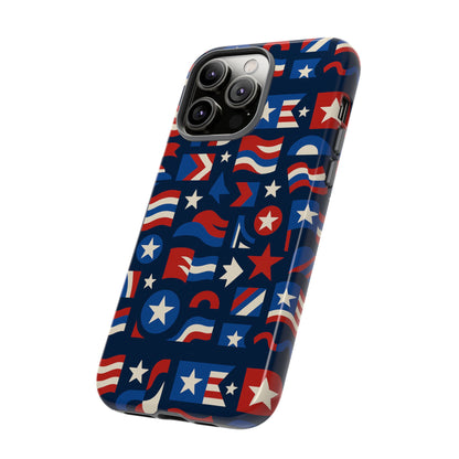 Multicolour Retro Abstract Protective Phone Case with 3D Wrap Design for Unique Style – Compatible with iPhone 13, 14, 15 & 16 – All Models Including Pro, Pro Max & Plus