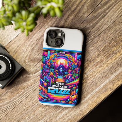 The Rizz Awakens 3D Wrap Protective Phone Case for Anime and Comic Lovers