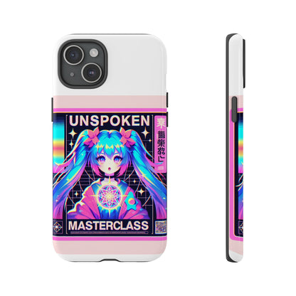 Unspoken Riz Masterclass Protective Phone Case, 3D Wrap Design, Durable Shock Absorption, UV Protected, Ideal Gift for Anime and Comic Fans, Glossy or Matte Finish
