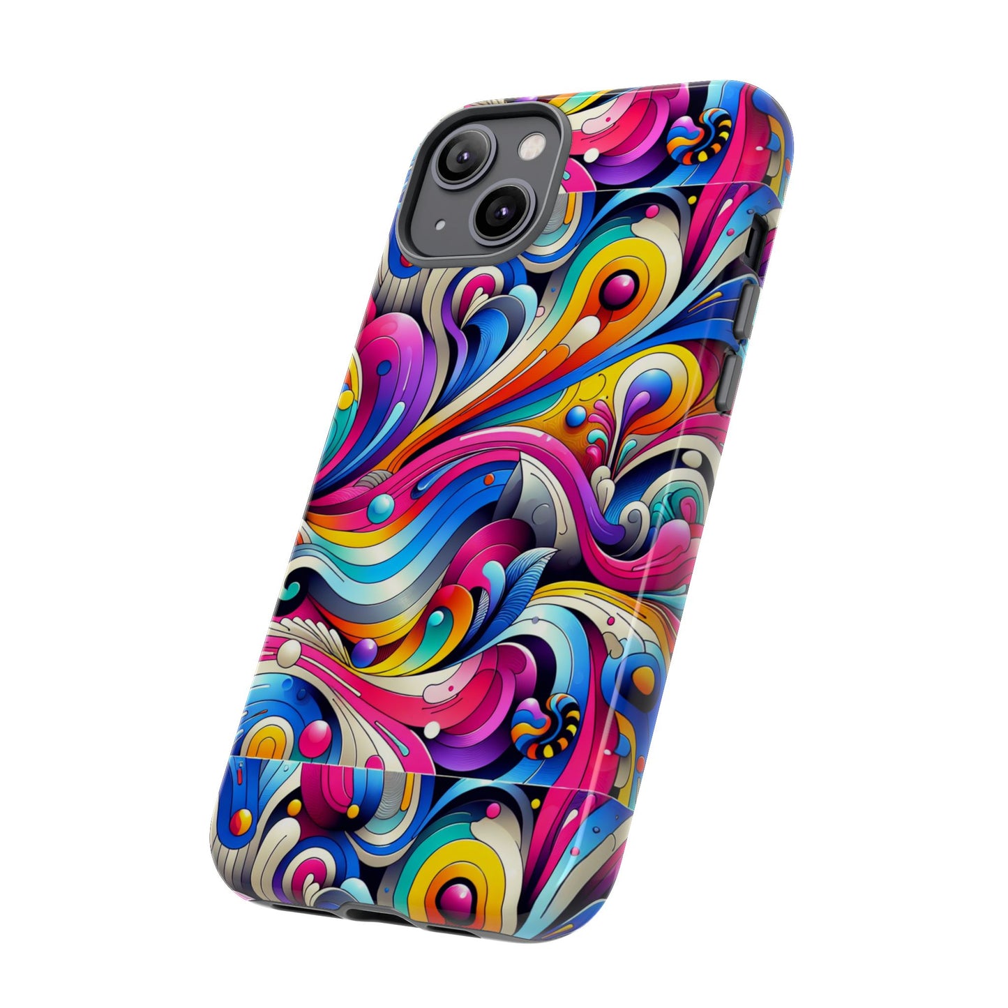 pattern image 3 vibrant shockproof phone case for anime and comic fans