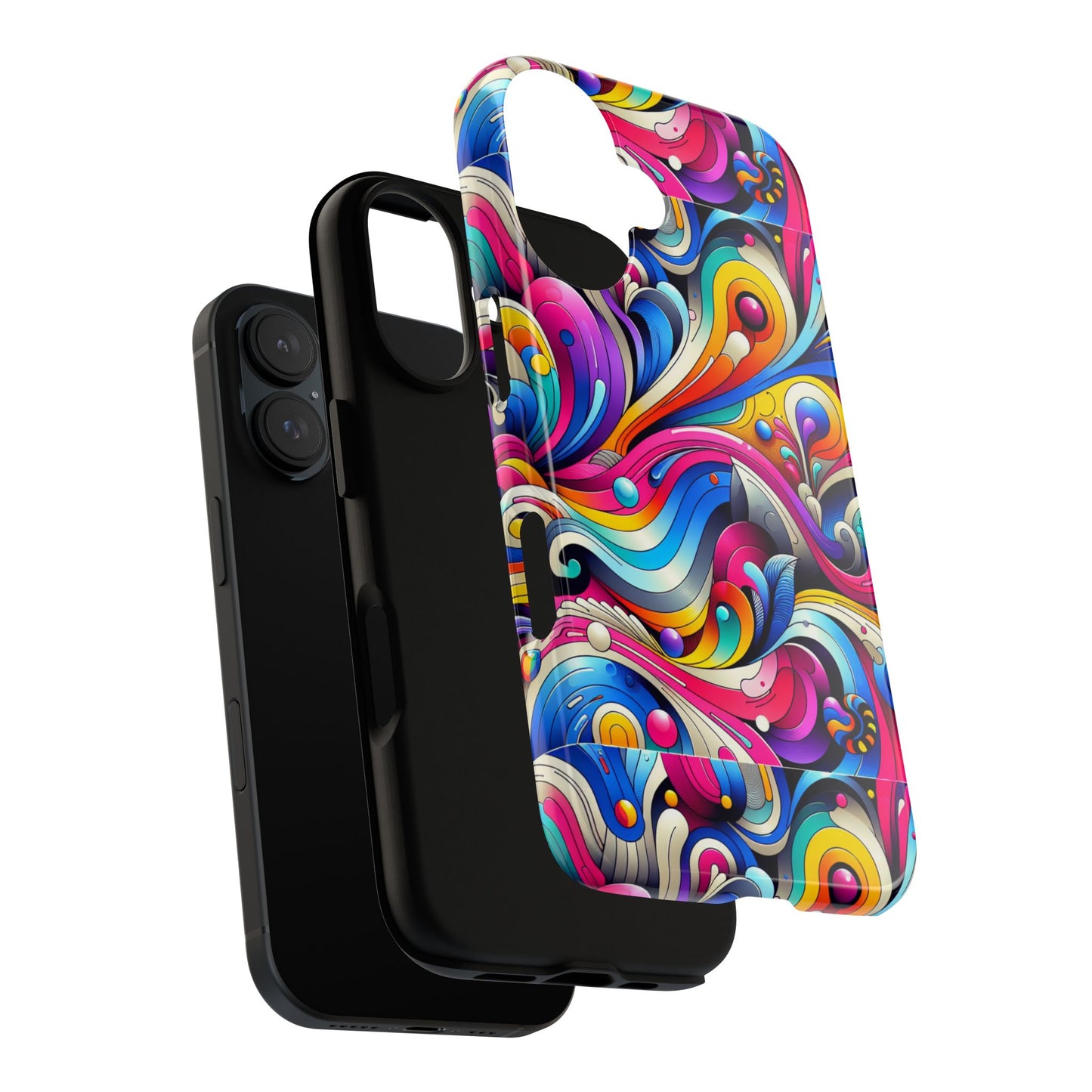 pink pattern image 3 phone case with vibrant 3d wrap design for stylish protection