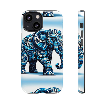 Blue Animal Create 4 3D Wrap Protective Phone Case for Smartphones with Vibrant Anime and Comic Inspired Design Durable Shock Absorption and UV Protection