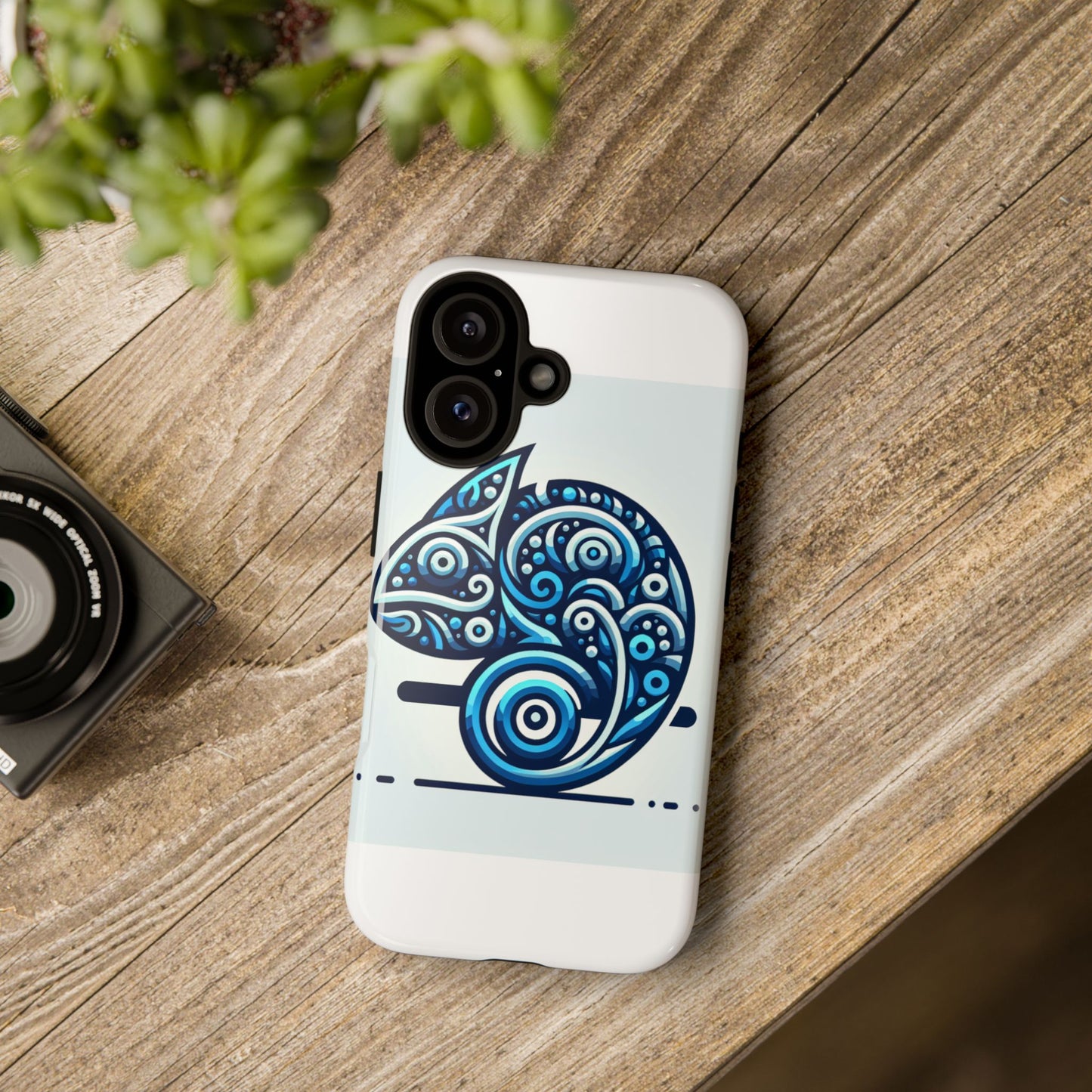 vibrant 3d blue animal design protective phone case – unique accessory for self-expression compatible with iphone 13, 14, 15 & 16 – all models including pro, pro max & plus