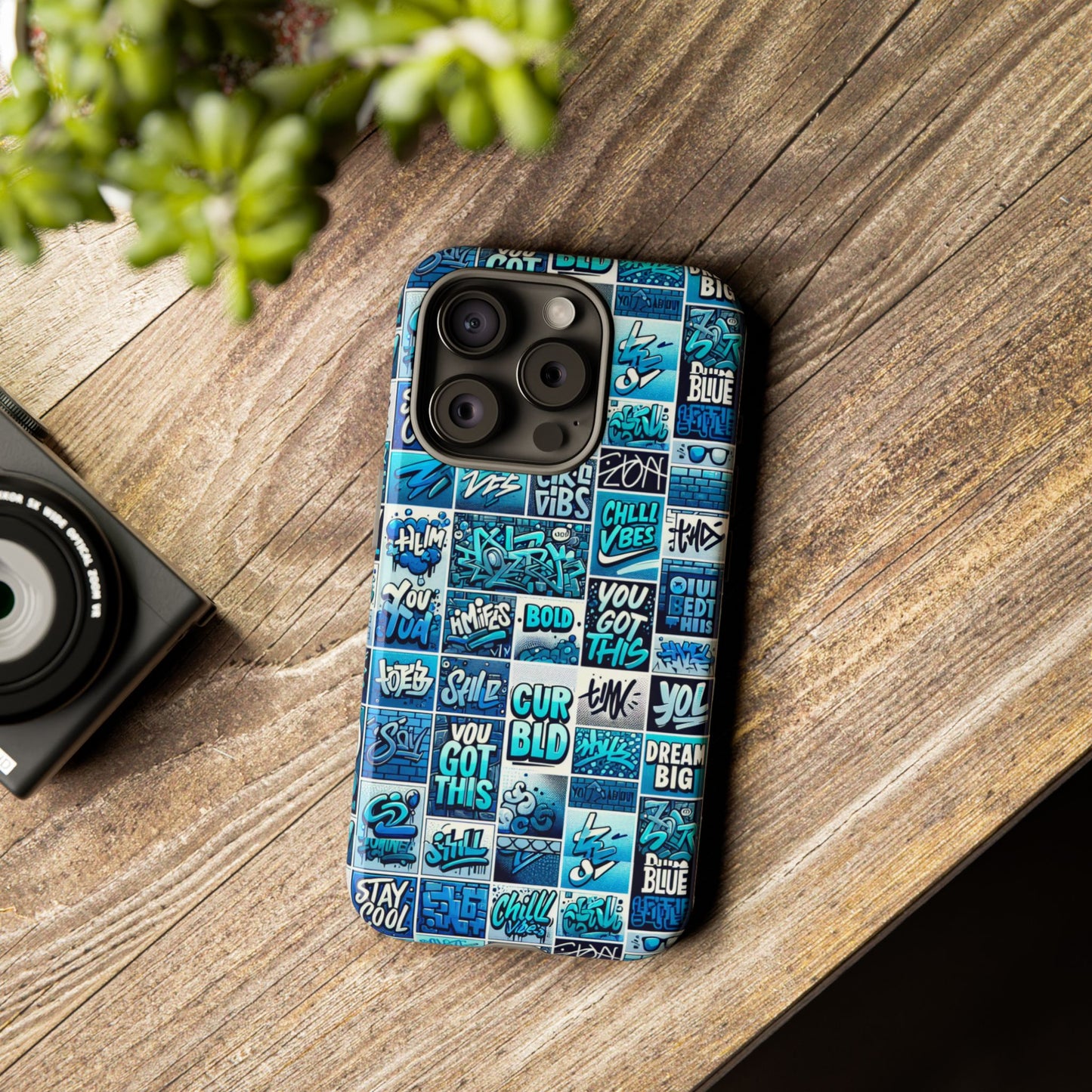 vibrant blue 3d wrap protective phone case featuring retro alphabet design for stylish smartphone protection compatible with iphone 13, 14, 15 & 16 – all models including pro, pro max & plus