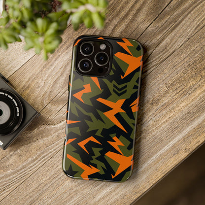 Military Camouflage 3D Wrap Protective Phone Case for Bold Expression and Unique Style Compatible with iPhone 13, 14, 15 & 16 – All Models Including Pro, Pro Max & Plus