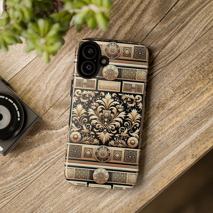 Pattern Image 9 Vibrant 3D Phone Case for Anime and Comic Fans with Ornate Baroque Design for Stylish Protection Compatible with iPhone 13, 14, 15 & 16 – all models including Pro, Pro Max & Plus