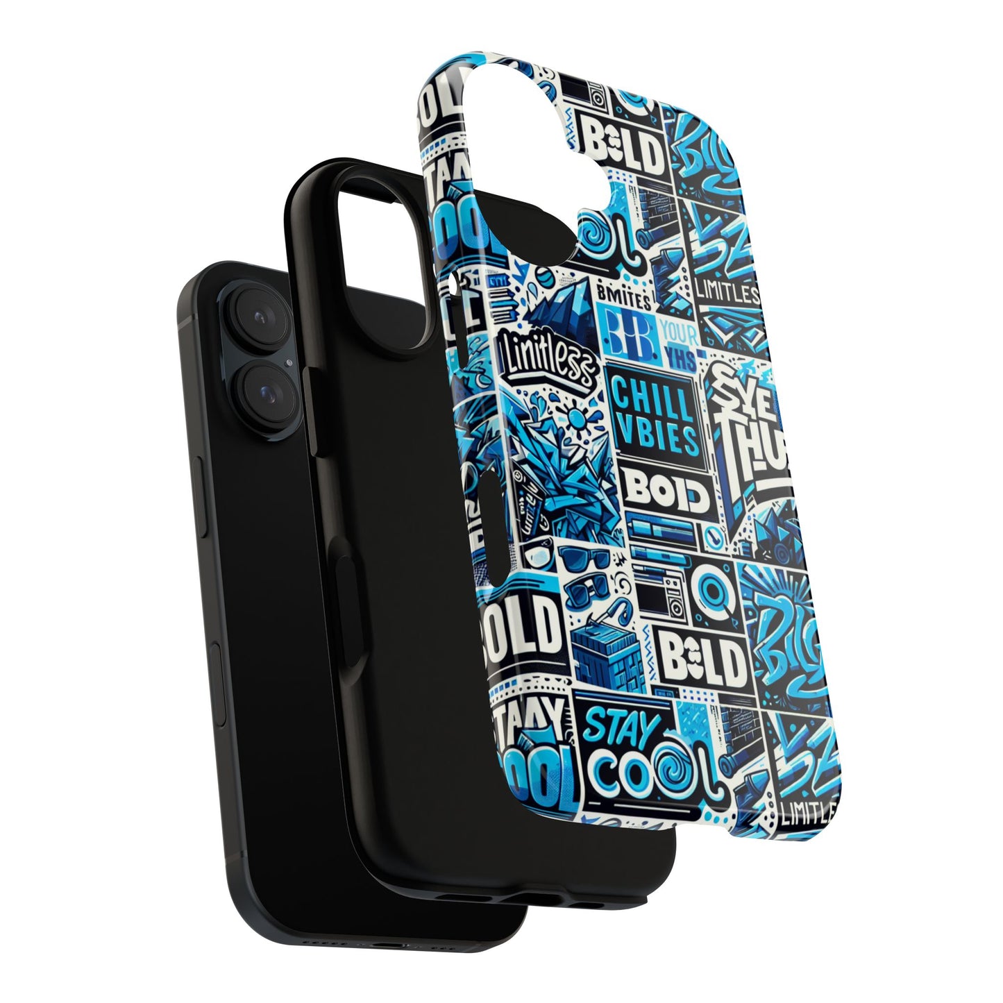 vibrant 3d graphic protective phone case for smartphones, stylish accessory for creative individuals, compatible with iphone 13, 14, 15 & 16 – all models including pro, pro max & plus