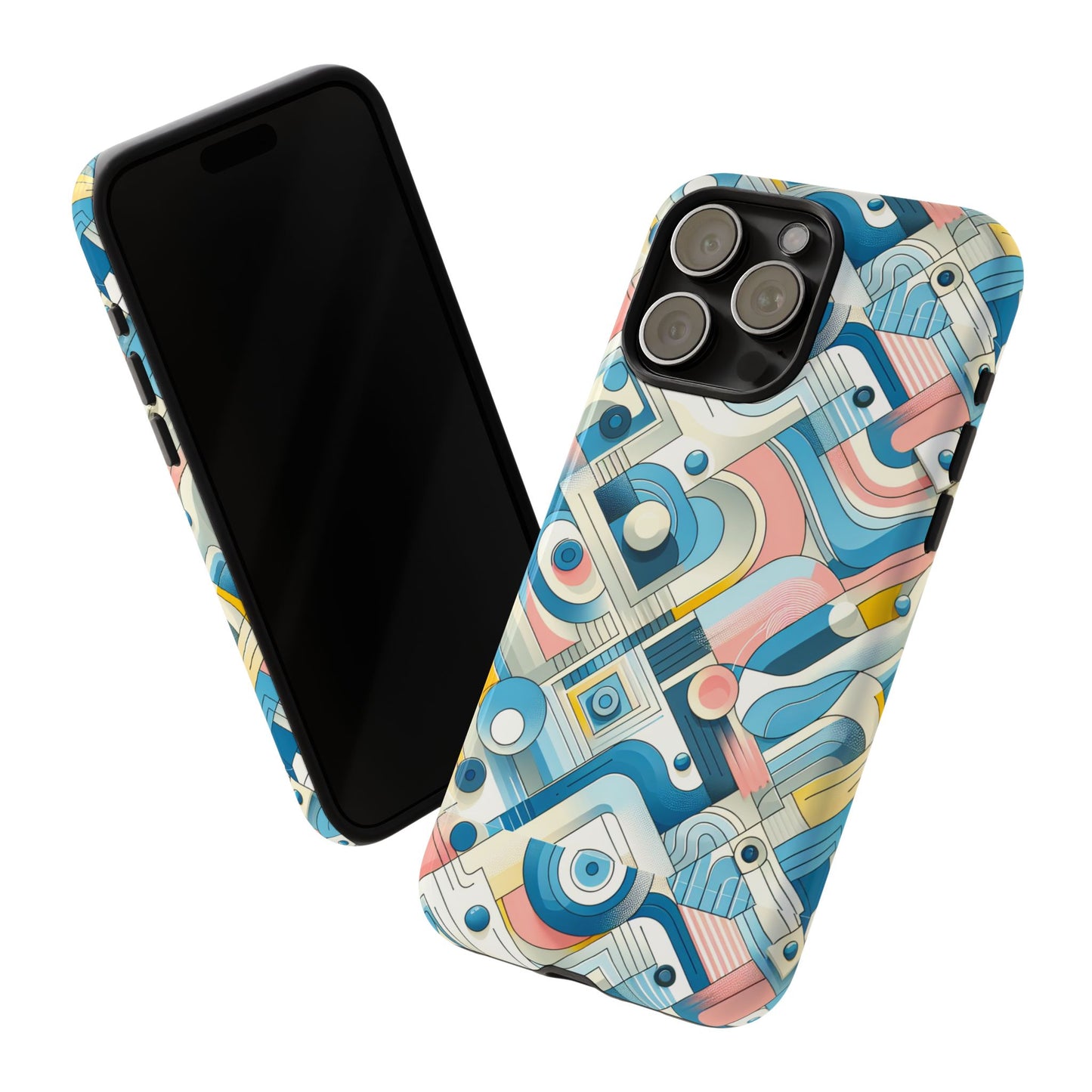 pattern image 4 vibrant 3d shockproof phone case for anime and comic fans