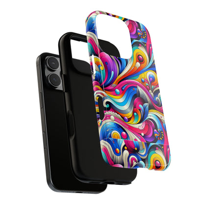Pink Pattern Image 3 Phone Case with Vibrant 3D Wrap Design for Stylish Protection