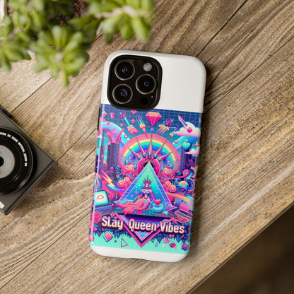 Slay Queen Vibes 3D Wrap Protective Phone Case for Women