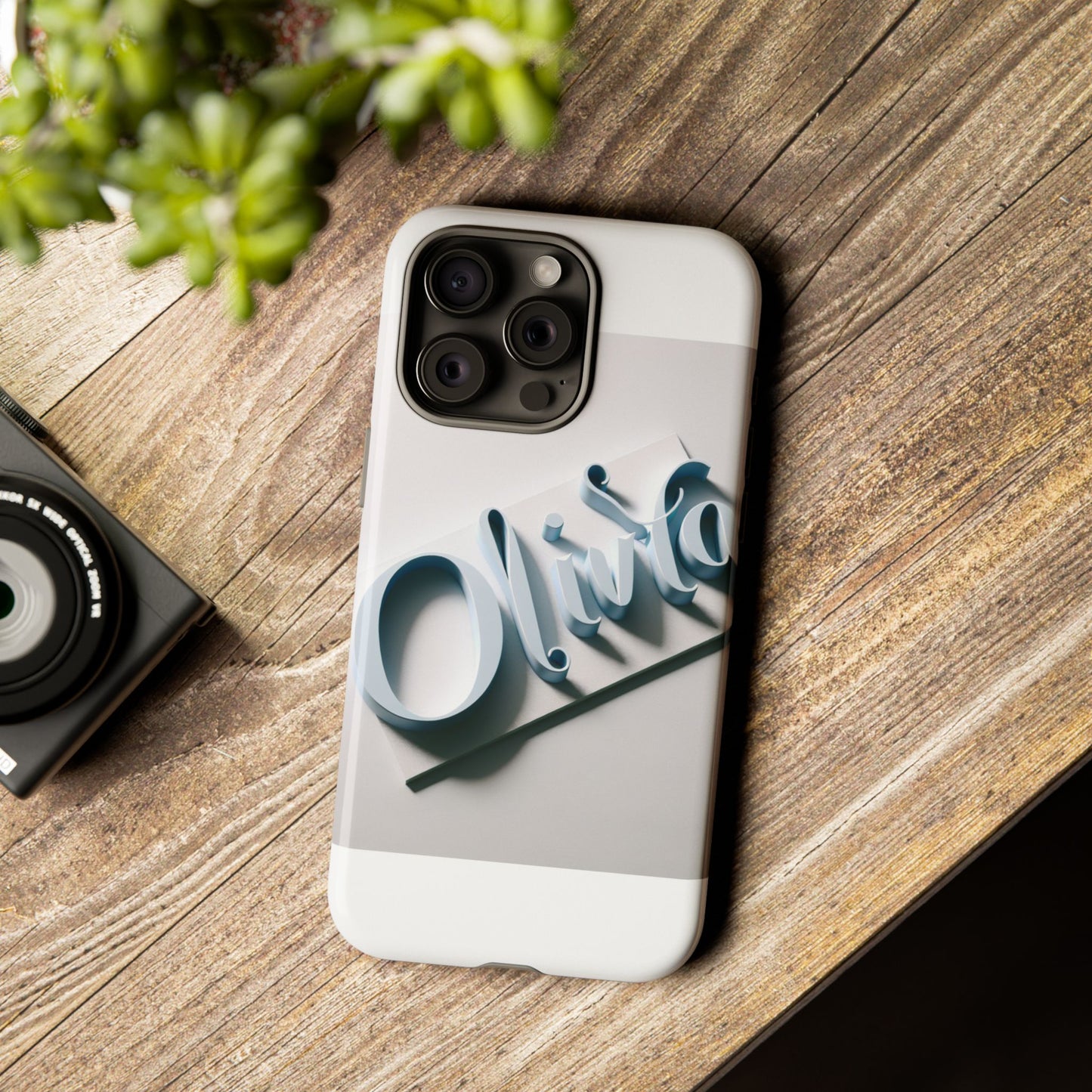 vibrant 3d blue name phone case for stylish protection – unique accessory for self-expression compatible with iphone 13, 14, 15 & 16 – all models including pro, pro max & plus