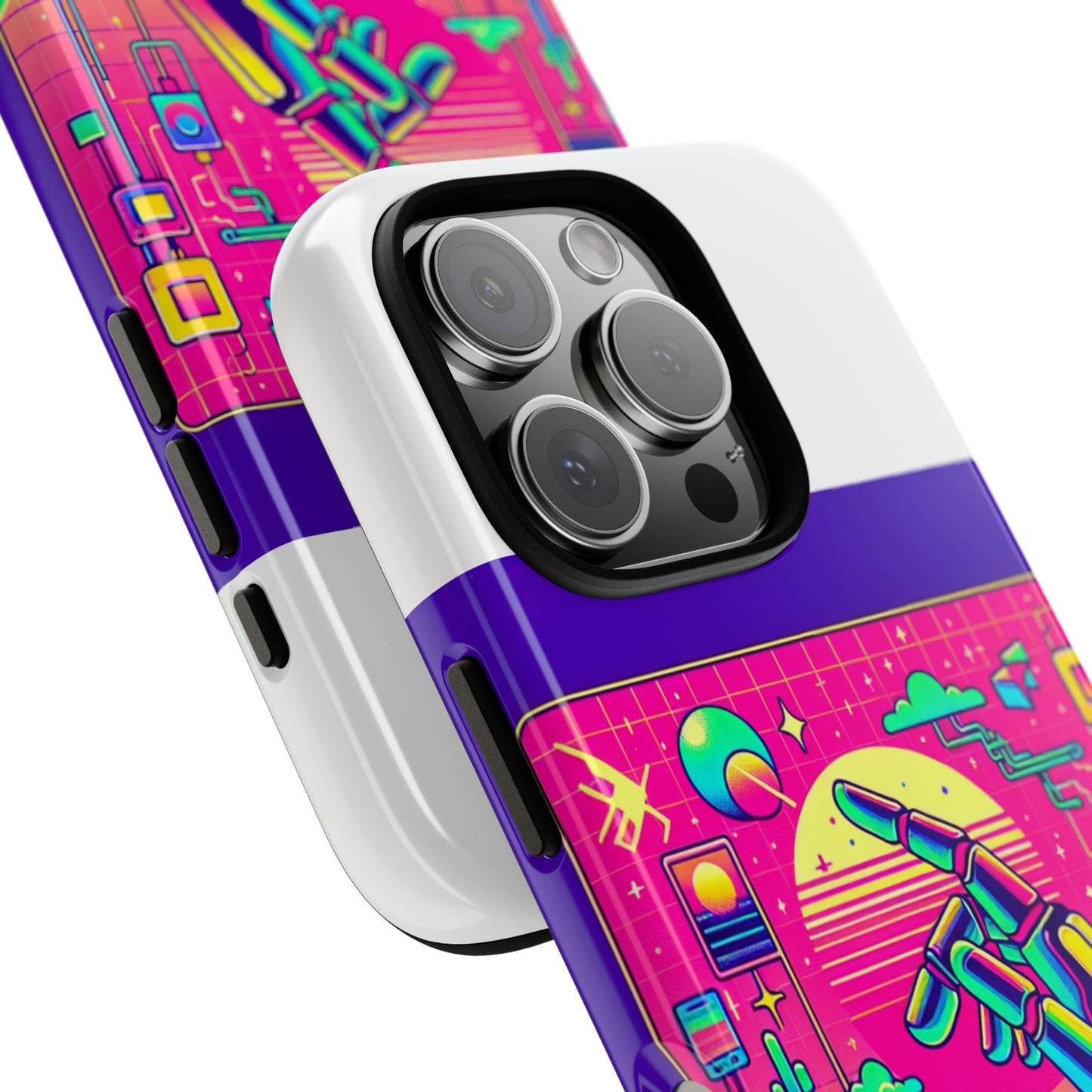 touch grass technician 3d wrap protective phone case