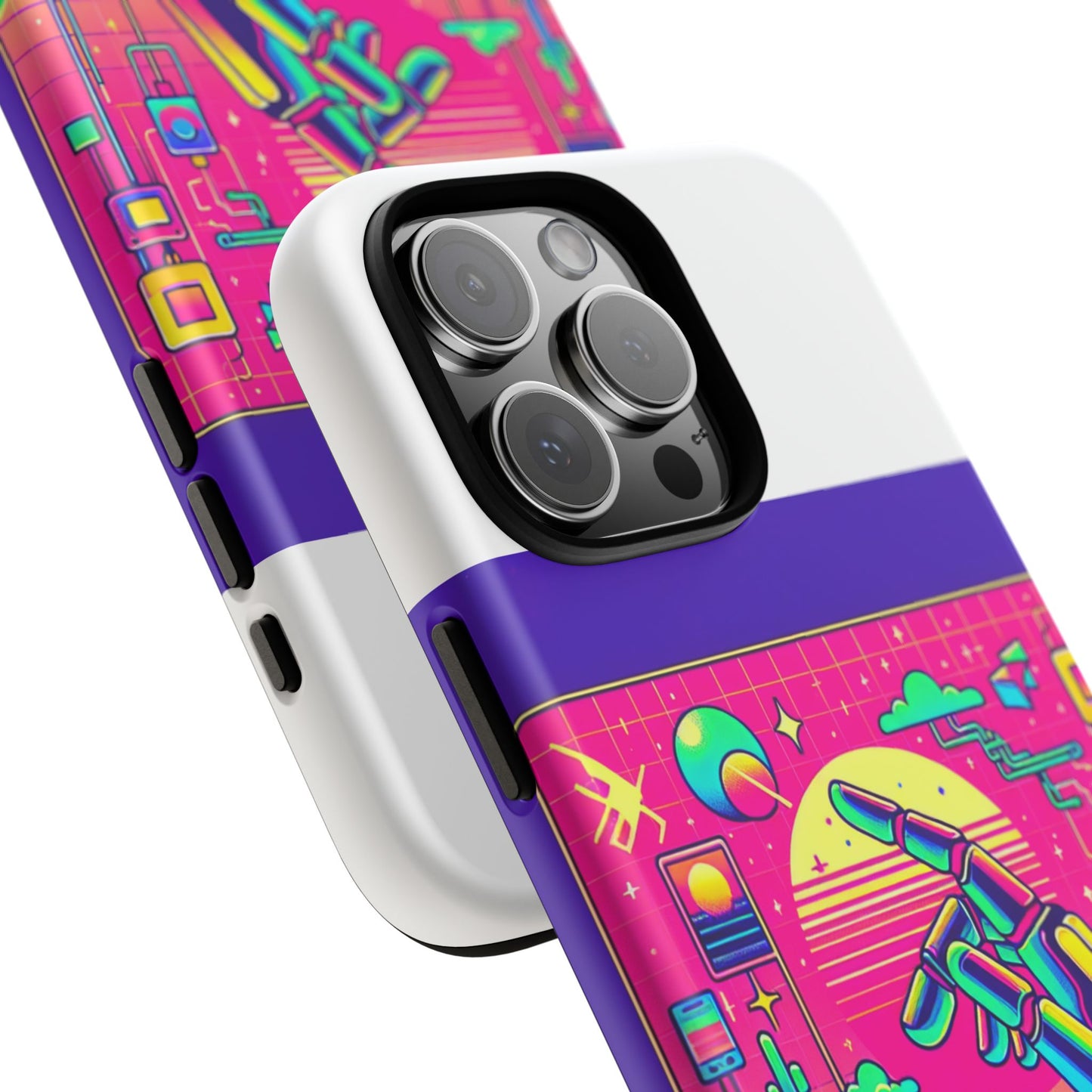 touch grass technician 3d wrap protective phone case