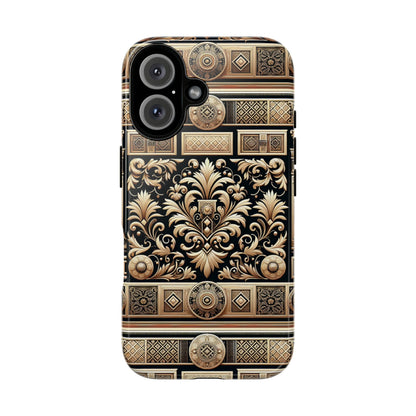 Pattern Image 9 Vibrant 3D Phone Case for Anime and Comic Fans with Ornate Baroque Design for Stylish Protection Compatible with iPhone 13, 14, 15 & 16 – all models including Pro, Pro Max & Plus