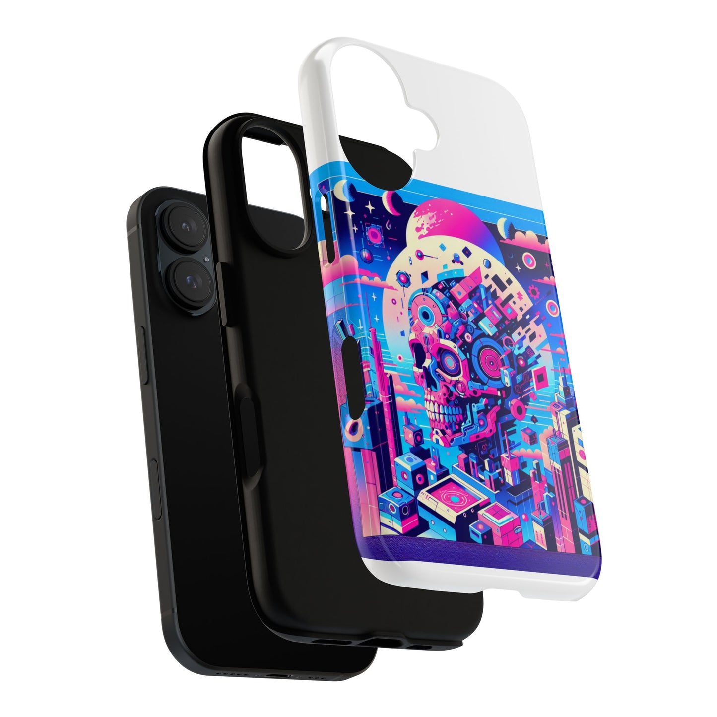 skibidi state certified protective phone case for anime lovers, durable 3d wrap design, uv protected, stylish shock absorbing silicone liner