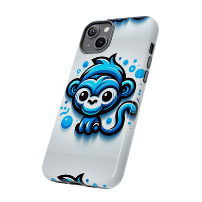 Blue Animal Create 19 Cartoon Animal Phone Case with 3D Wrap Design Shock Absorption for Smartphones Compatible with iPhone and Android Devices